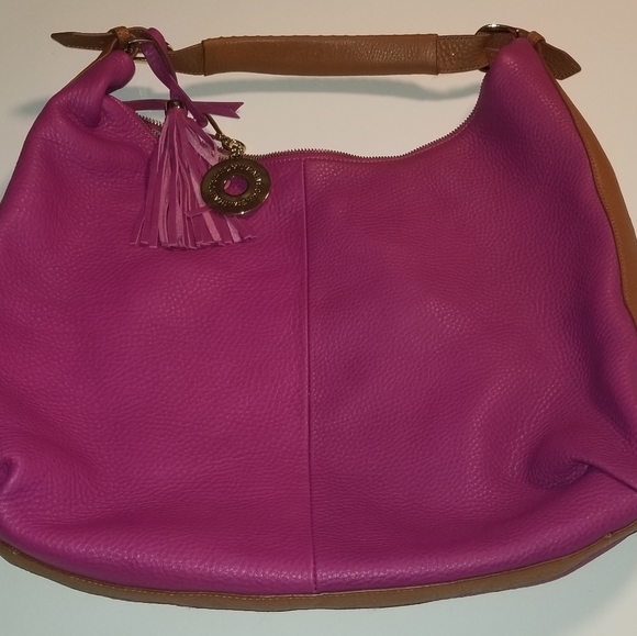 Isaac Mizrahi Handbags - Isaac Mizrahi Fuchsia Genuine Leather Purse
